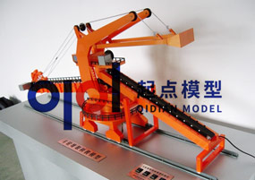 斗轮堆取料机模型